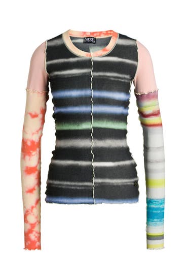 DIESEL - Langarmshirt mehrfarbig