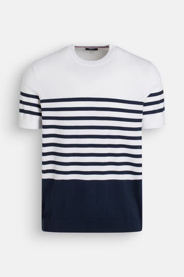 HECHTER Paris Strickshirt gestreift