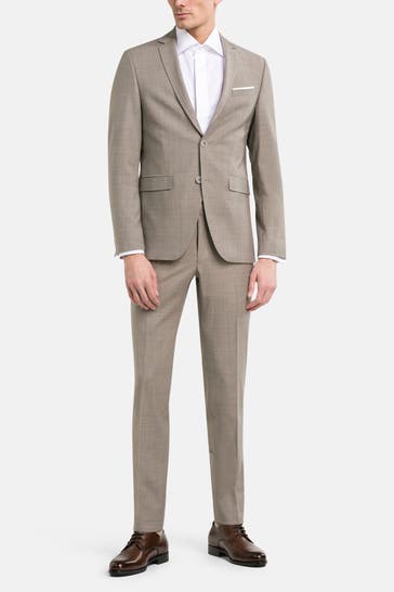 HECHTER Paris Anzug greige