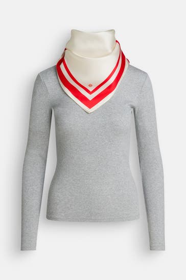 GANT Seidentuch gemustert