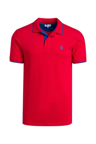 U.S. POLO ASSN. Polo-Shirt 'Barney' rot