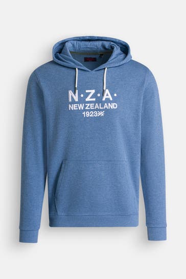 NEW ZEALAND AUCKLAND Hoodie taubenblau