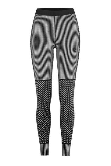 KARI TRAA Funktionstights gemustert