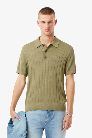 LACOSTE Polo-Shirt oliv