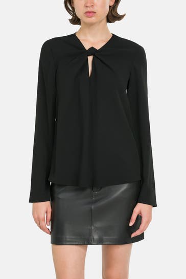 HUGO Blusenshirt 'Camola' schwarz