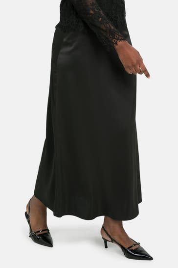 IVY OAK Satin-Rock schwarz