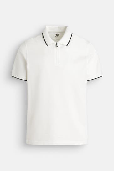 BOGNER Polo-Shirt 'Timo' weiß