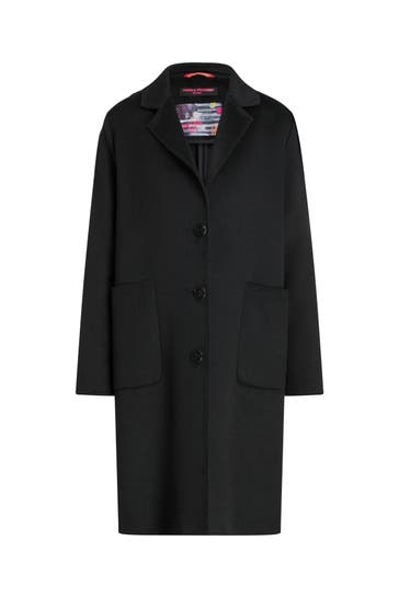FRIEDA & FREDDIES NY Wollmix-Mantel schwarz