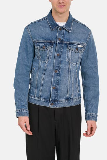 CALVIN KLEIN Jeansjacke blau
