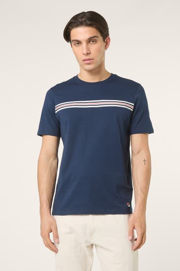 FILA T-Shirt dunkelblau