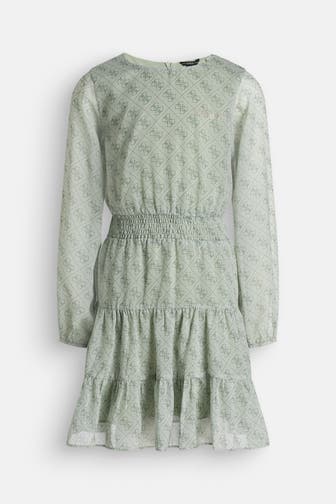 GUESS Kleid graugrün