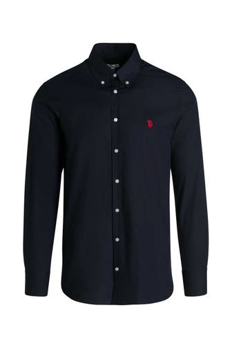 U.S. POLO ASSN. Casual-Hemd navy