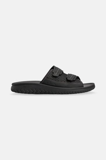 CLARKS Slipper 'Wesley Easy' schwarz