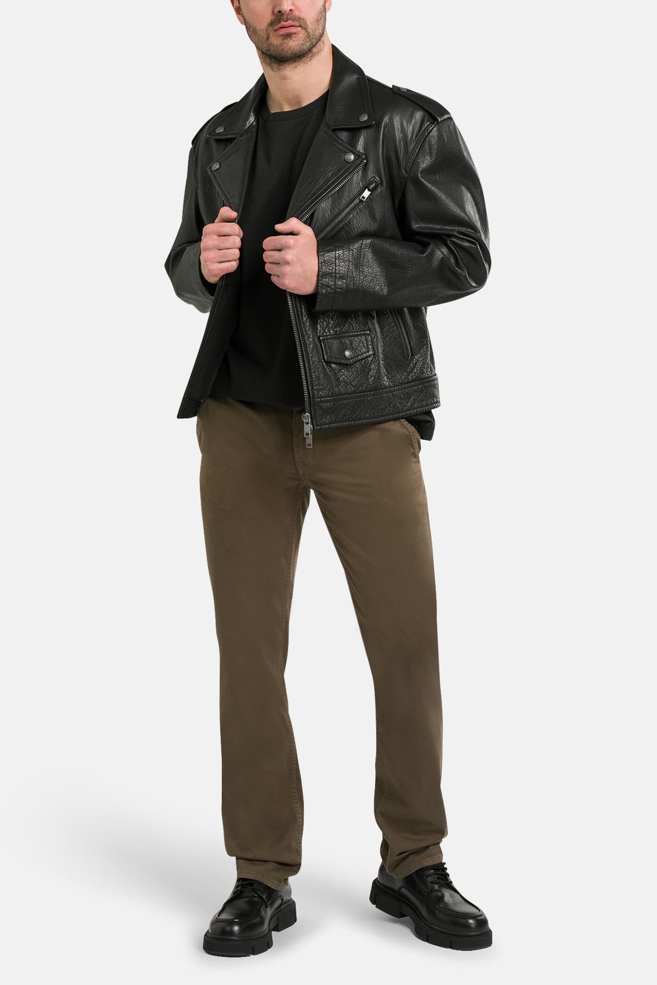 BOSS ORANGE Chino oliv, Bild 1