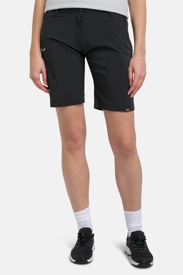 SALEWA Funktions-Shorts schwarz