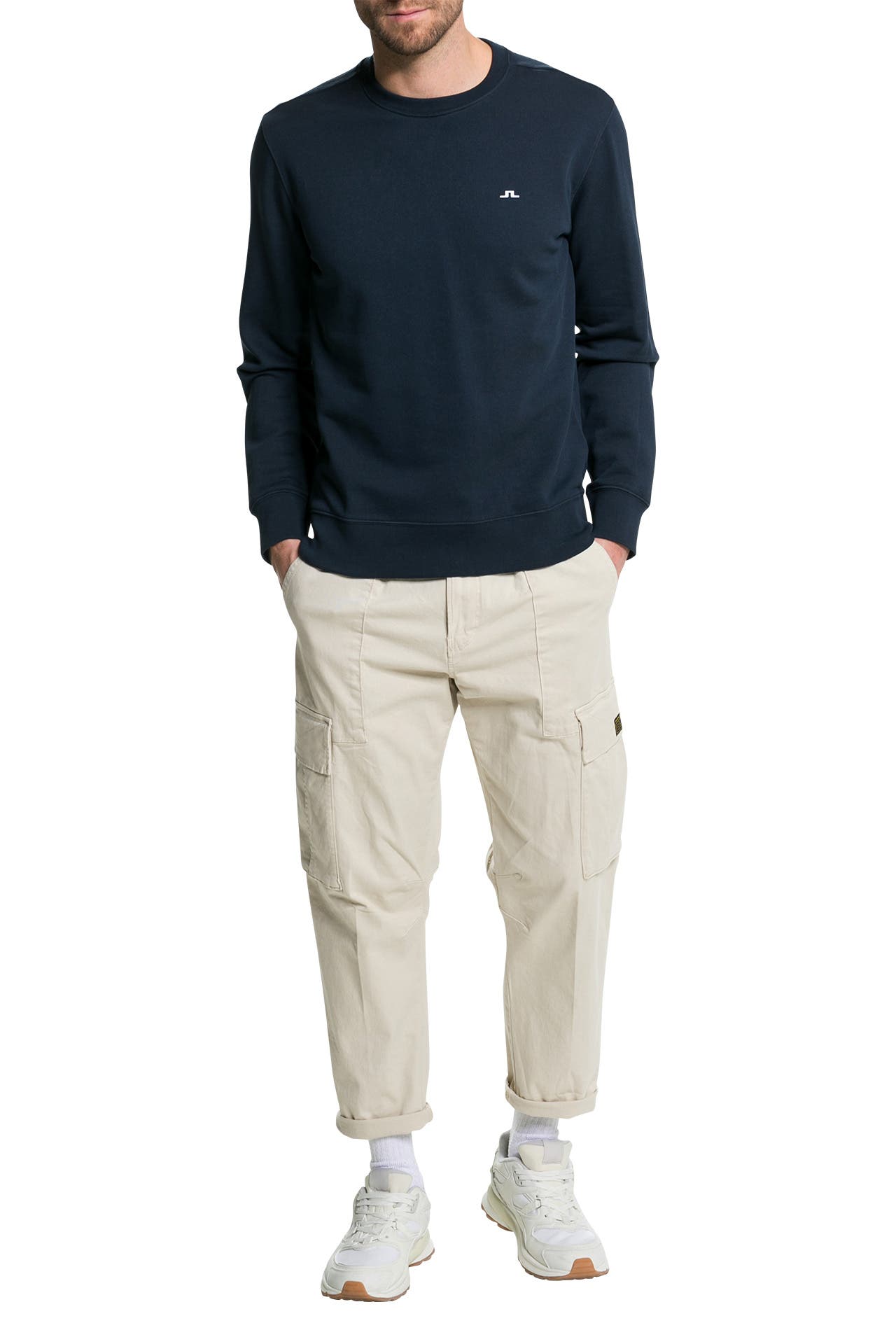 J.LINDEBERG Sweatshirt nachtblau, Bild 1