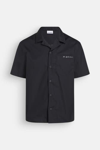 HAN KJØBENHAVN Kurzarmhemd schwarz
