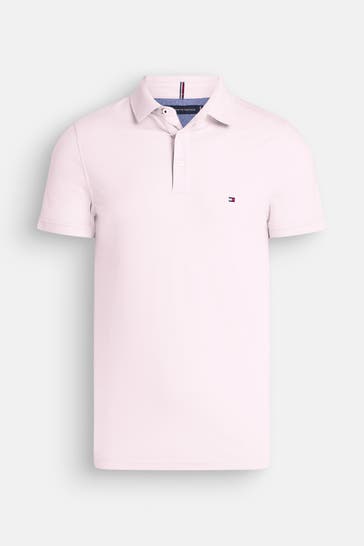 TOMMY HILFIGER Polo-Shirt hellrosa
