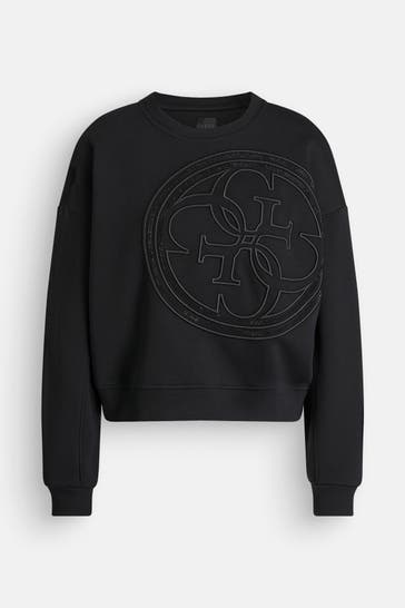 GUESS Sweatshirt schwarz