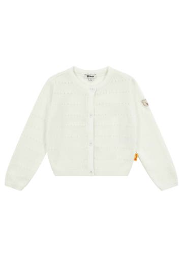STEIFF Strickjacke weiß