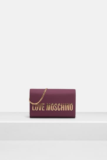 LOVE MOSCHINO Umhängetasche aubergine