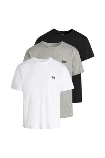 LEE 3er-Pack T-Shirts 'Arlen' mehrfarbig