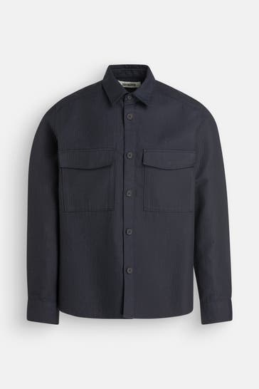 DRYKORN Overshirt 'Gunray' nachtblau