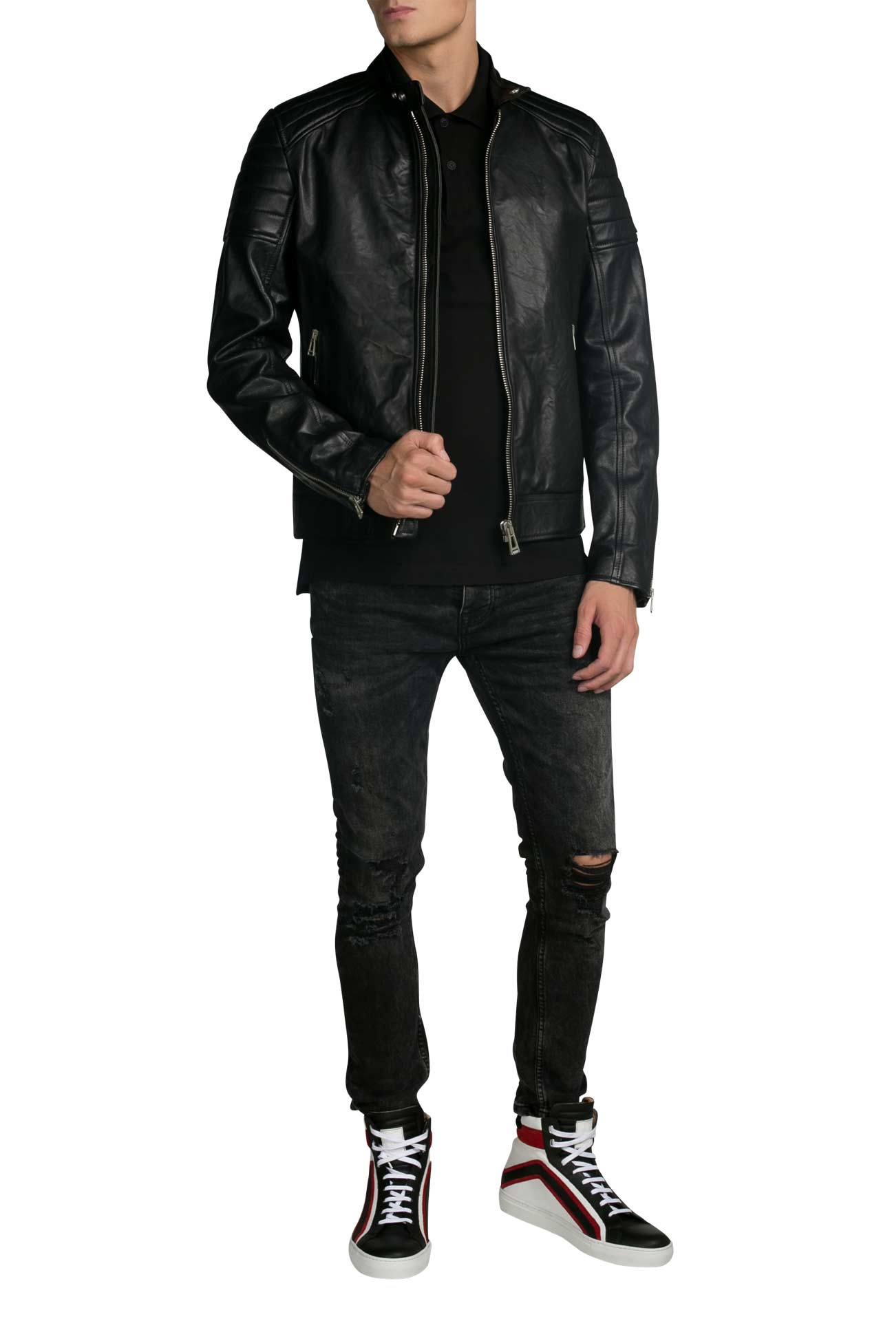 Lederjacke Northcott schwarz BELSTAFF g nstig online kaufen