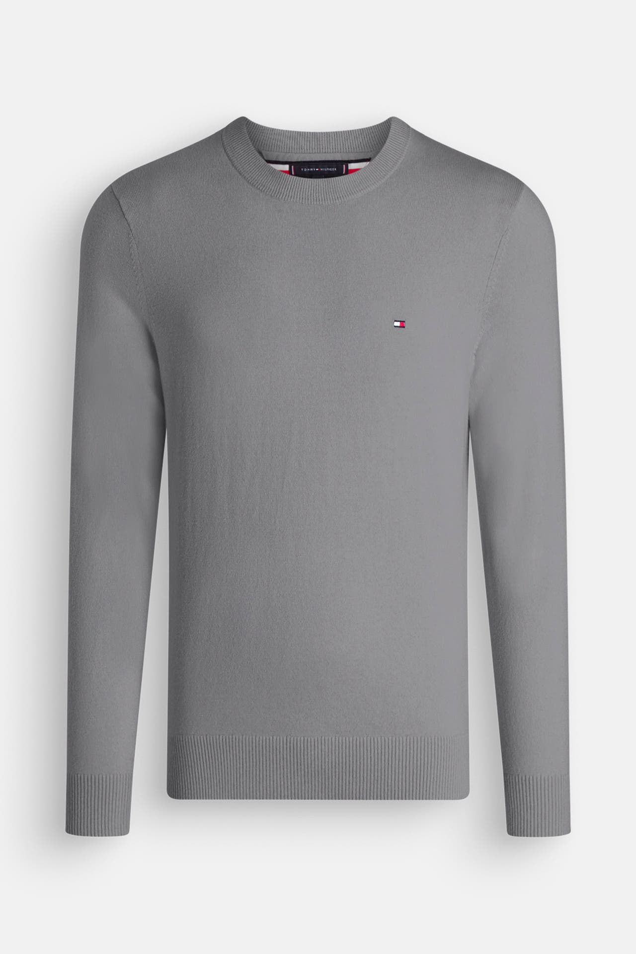 TOMMY HILFIGER Strickpullover grau, Bild 1