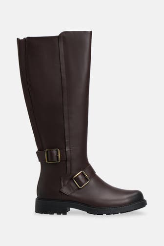 CLARKS Stiefel 'Orinoco 2' dunkelbraun
