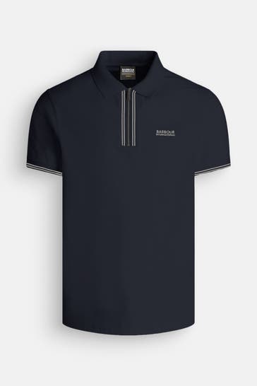 BARBOUR INTERNATIONAL Polo-Shirt nachtblau