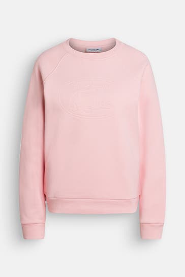 LACOSTE Sweatshirt rosa