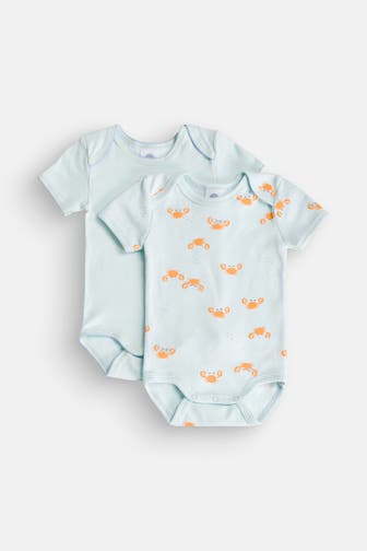 SANETTA 2er-Pack Bodies mehrfarbig