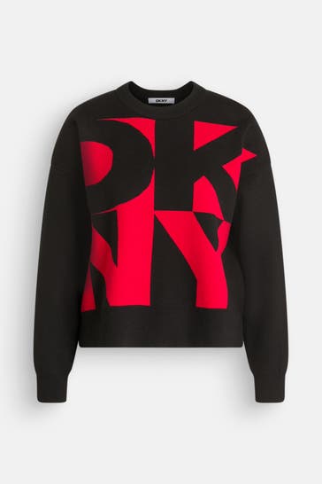 DKNY Strickpullover zweifarbig
