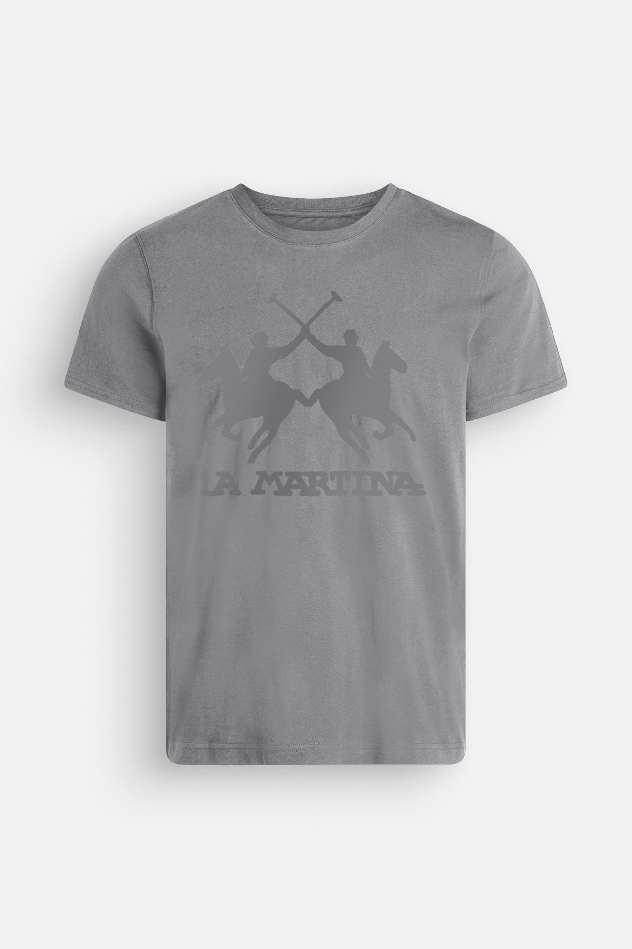 LA MARTINA T-Shirt grau meliert, Bild 1