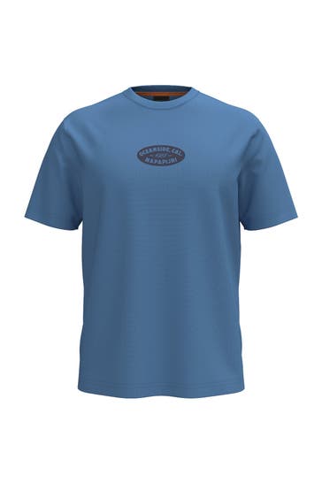 NAPAPIJRI Azure blue T-Shirt