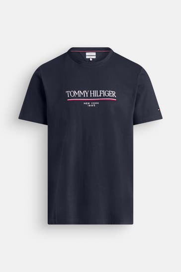 TOMMY HILFIGER T-Shirt dunkelblau