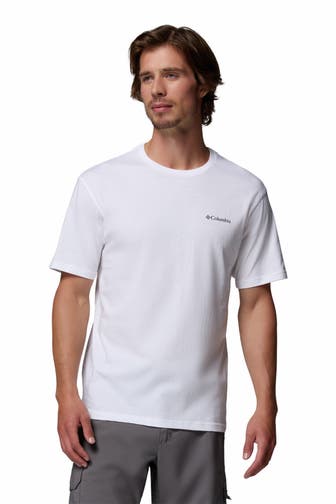 COLUMBIA T-Shirt 'Barton Springs™' weiß