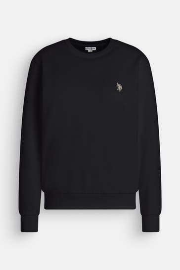 U.S. POLO ASSN. Sweatshirt schwarz