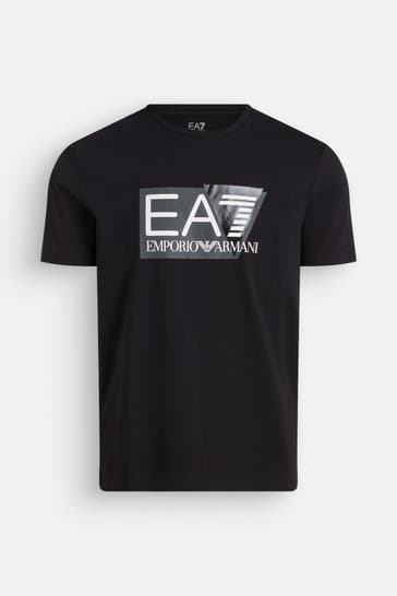 EA7 T-Shirt schwarz