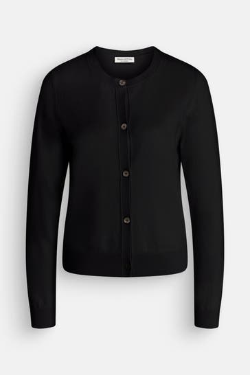 MARC O'POLO Wollmix-Jacke schwarz