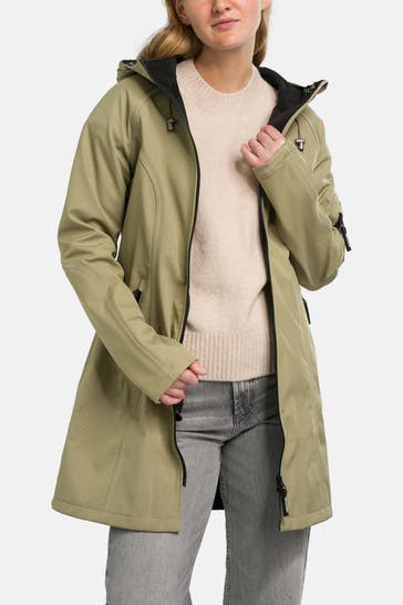 ILSE JACOBSEN Regenmantel khaki