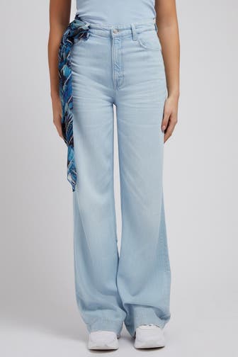 GUESS Jeans hellblau wide leg