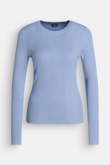 JOOP! Strickpullover 'Karloa' hellblau