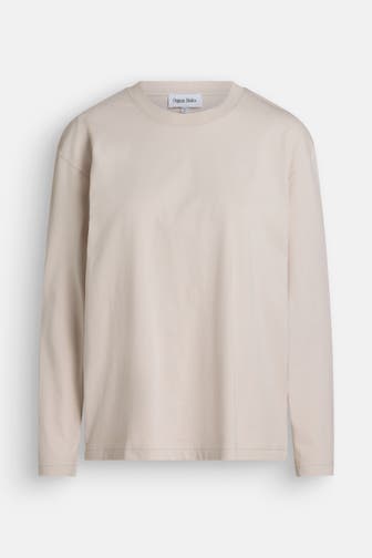 ORGANIC BASICS Longsleeve sand