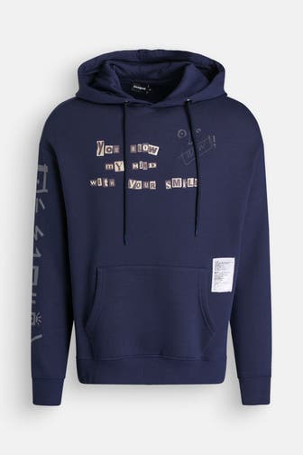 DESIGUAL Hoodie navy