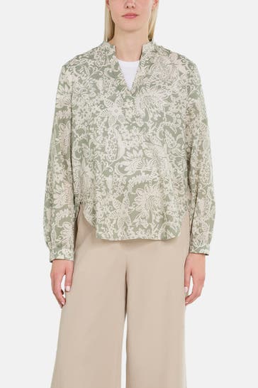 MARC O'POLO Blusenshirt gemustert