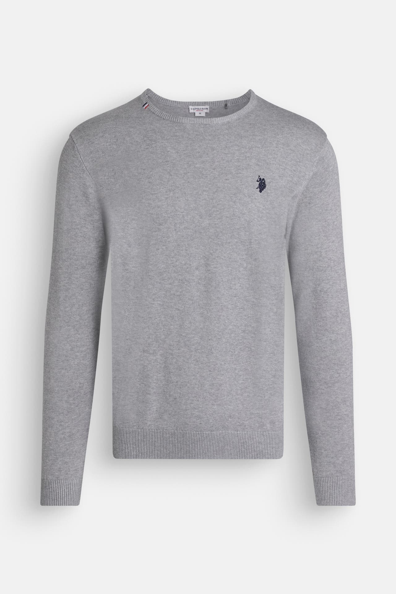 U.S. POLO ASSN. Strickpullover 'Burt' grau, Bild 1