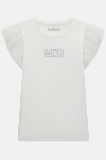 GUESS T-Shirt weiß