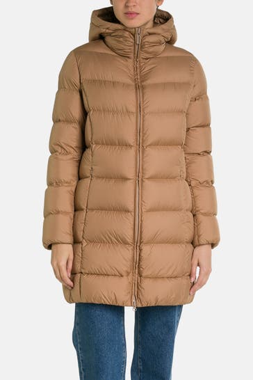 COLMAR Camel-coloured down coat